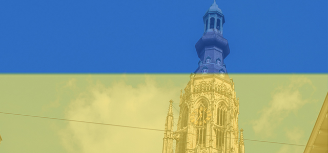 Zaterdag 24 februari van 15:00 – 15:35 uur  Oekraïense klanken vanaf de Grote Kerktoren